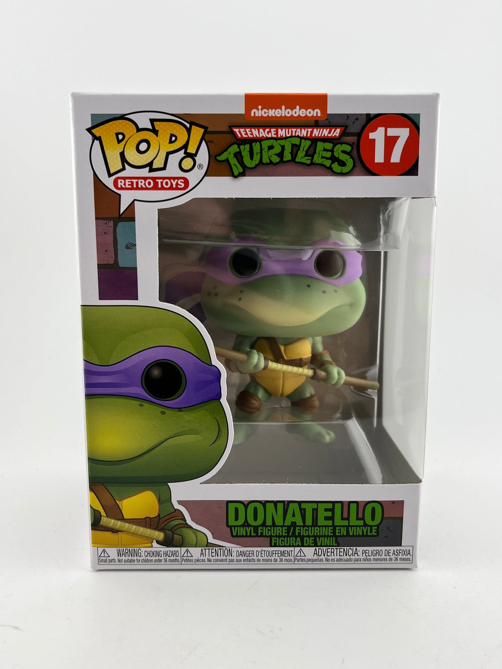 Funko POP! Retro Toys Teenage Mutant Ninja Turtles - Donatello #17 - Vinyl Collectable FRENLY BRICKS - Open 7 Days