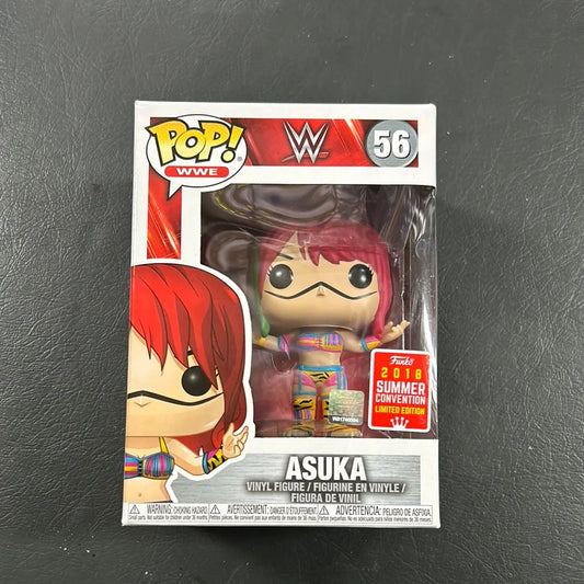 Funko Pop Vinyl WWE #56 Asuka 2018 Summer Convention FRENLY BRICKS - Open 7 Days