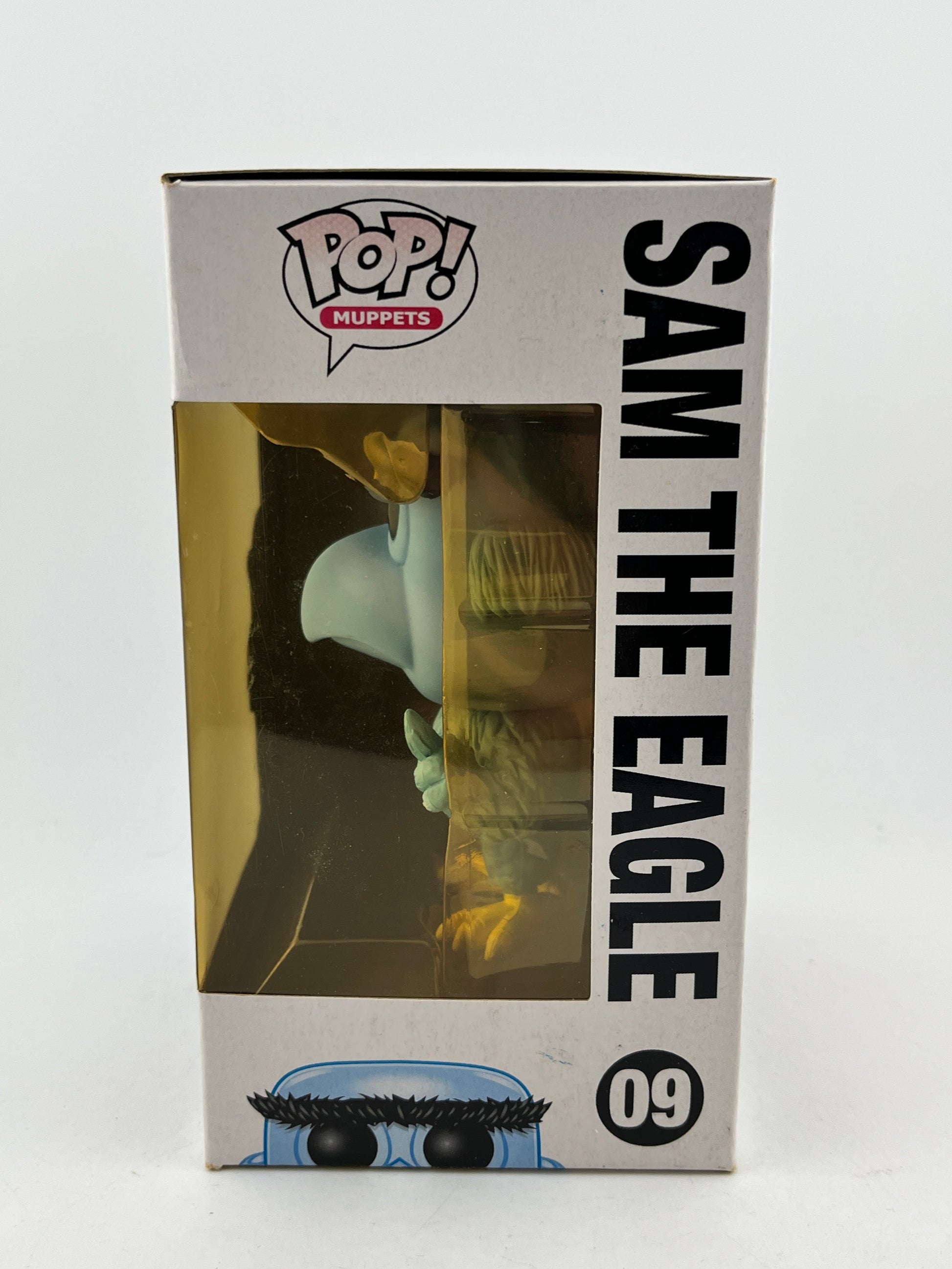 Funko POP! Muppets Disney Muppets Most Wanted - Sam The Eagle #09 - Sun Faded Box FRENLY BRICKS - Open 7 Days