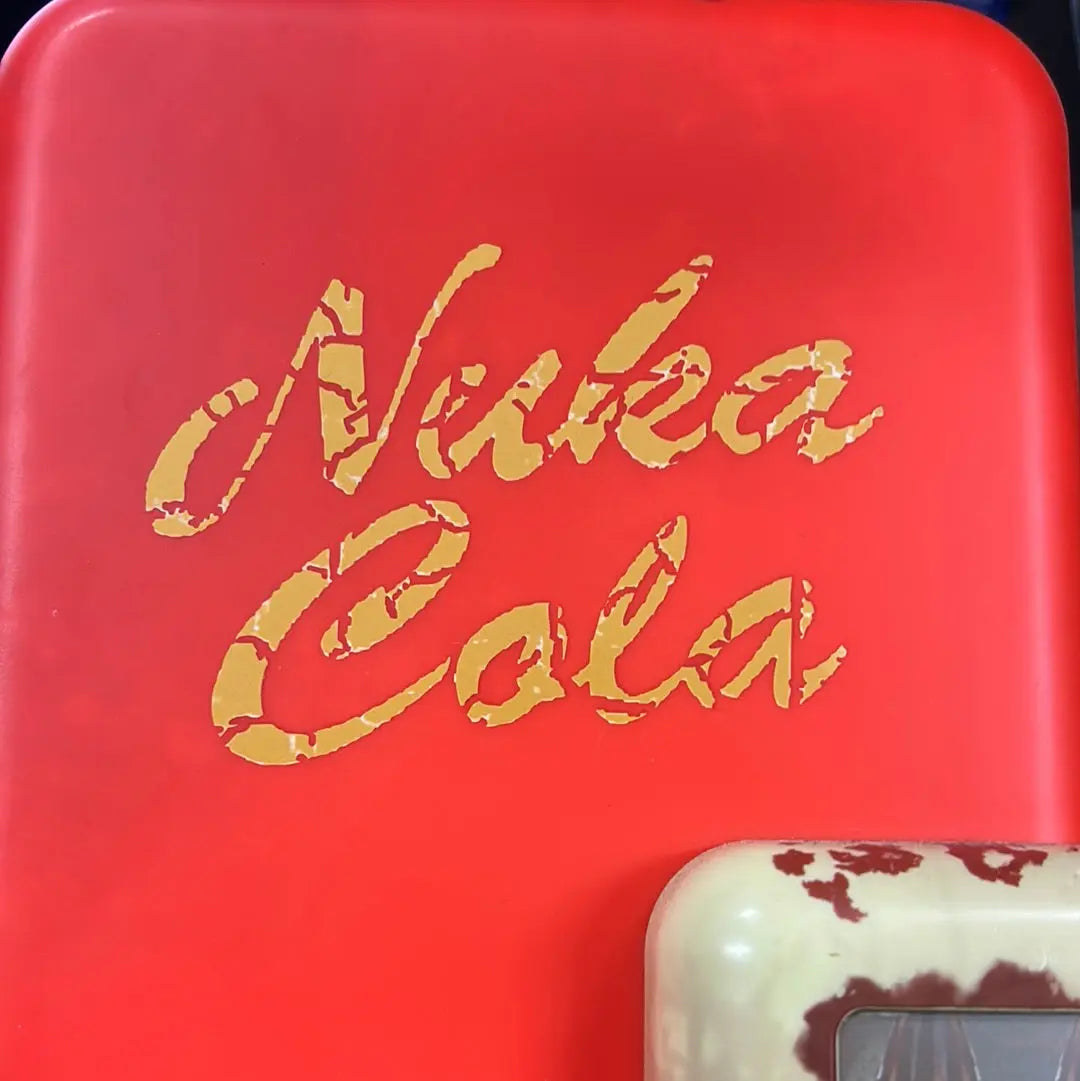 Nuka Cola Mini Fridge Light Panel Pushed In￼ FRENLY BRICKS - Open 7 Days