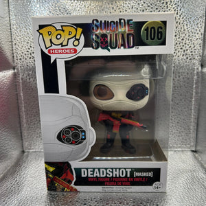 Funko Pop Vinyl Suicide Squad Deadshot #106 FRENLY BRICKS - Open 7 Days