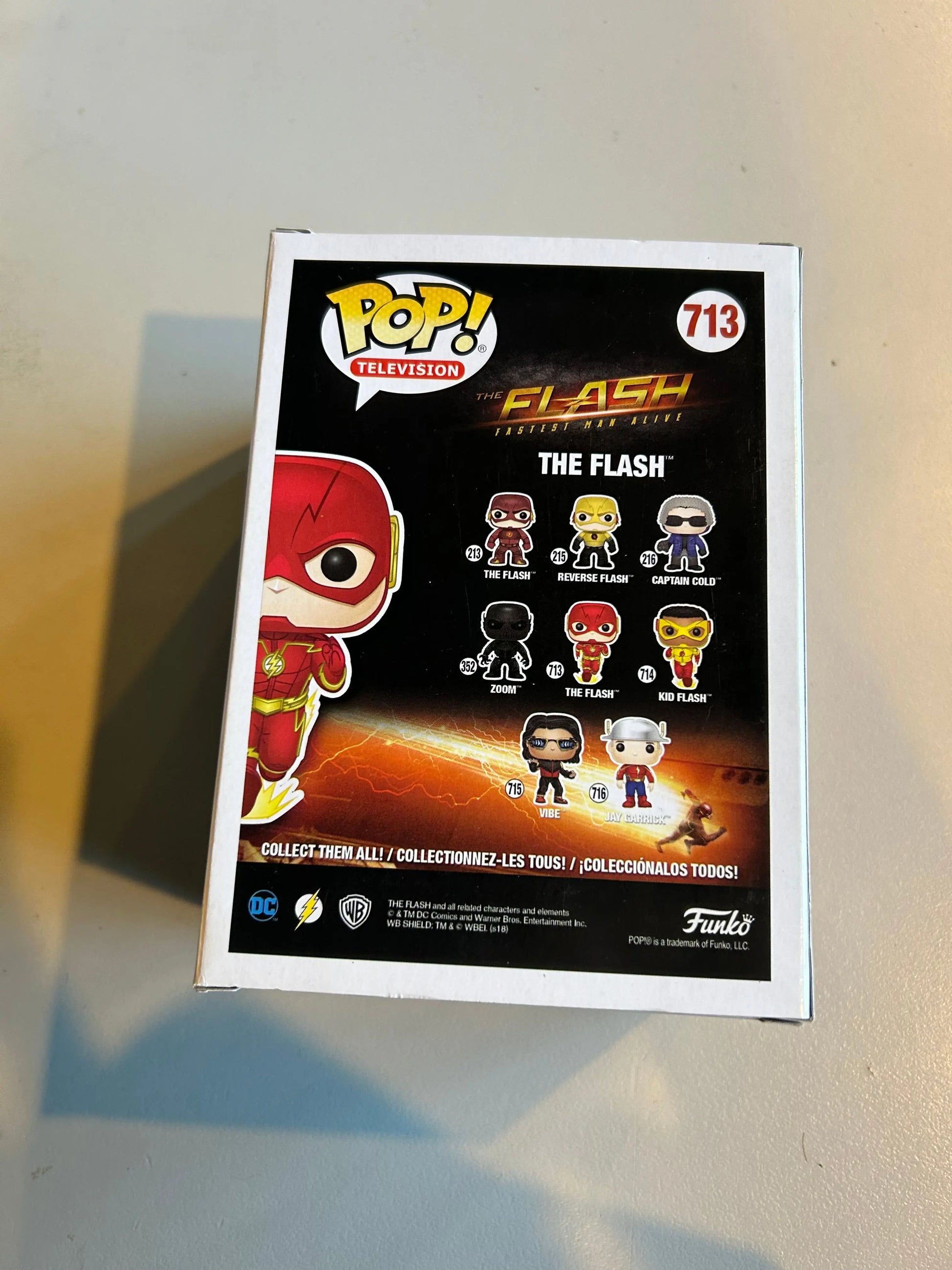 Pop Vinyl #713 The Flash FRENLY BRICKS - Open 7 Days