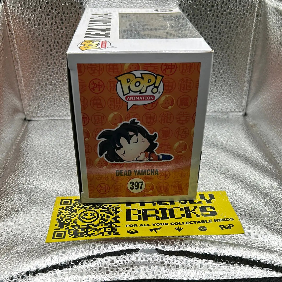 Pop Vinyl Dragon Ball Z 397 Dead Yamcha FRENLY BRICKS - Open 7 Days