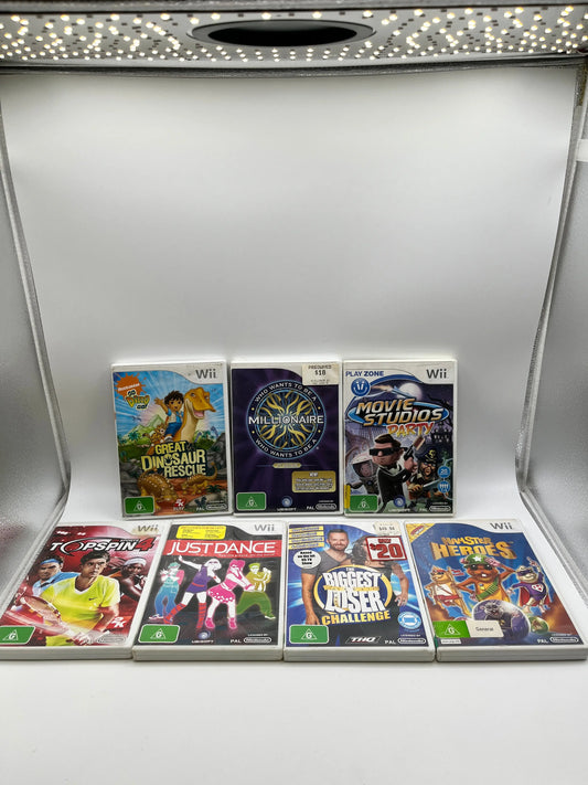Nintendo Wii Games Bundle FRENLY BRICKS - Open 7 Days