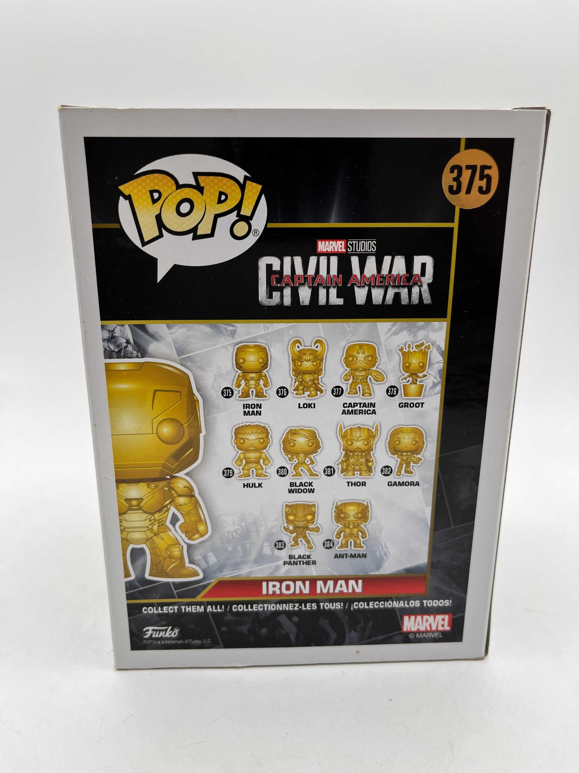 Funko POP! Marvel Studios 10 Years - Iron Man #375 - Vinyl Collectable FRENLY BRICKS - Open 7 Days