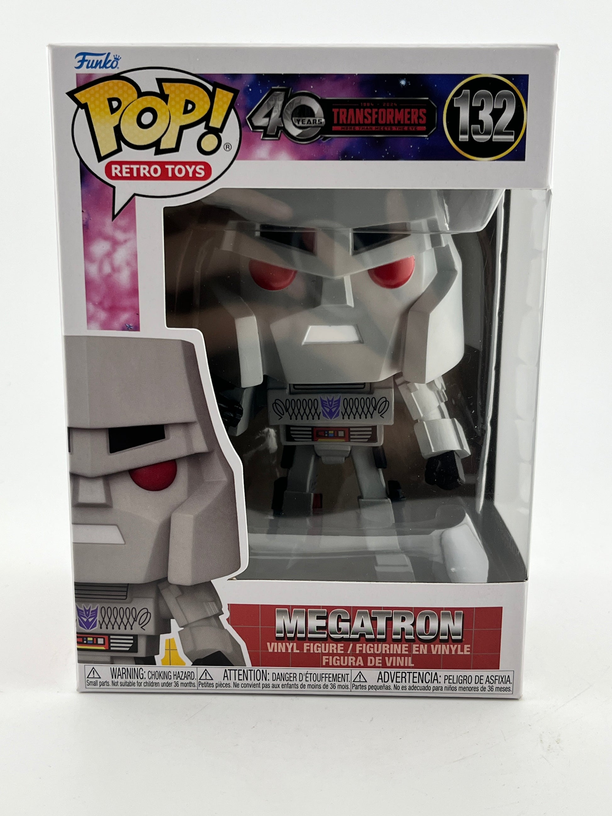Funko POP! Retro Toys - Transformers 40th Anniversary - Megatron #132 - Vinyl Collectable FRENLY BRICKS - Open 7 Days