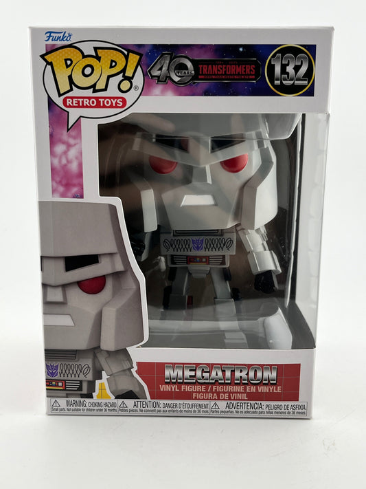 Funko POP! Retro Toys - Transformers 40th Anniversary - Megatron #132 - Vinyl Collectable FRENLY BRICKS - Open 7 Days