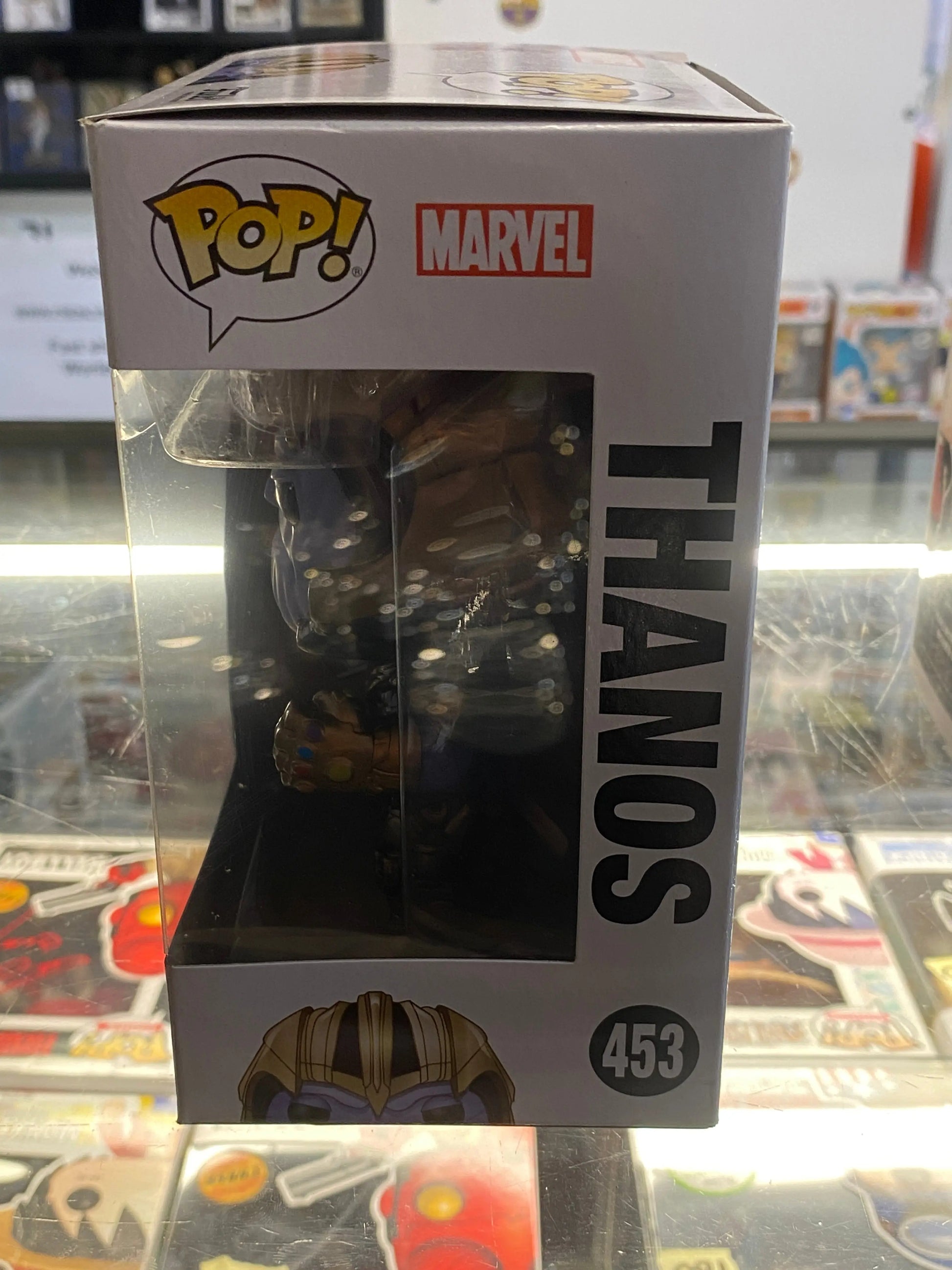 Funko POP! Marvel avengers #453 thanos FRENLY BRICKS - Open 7 Days