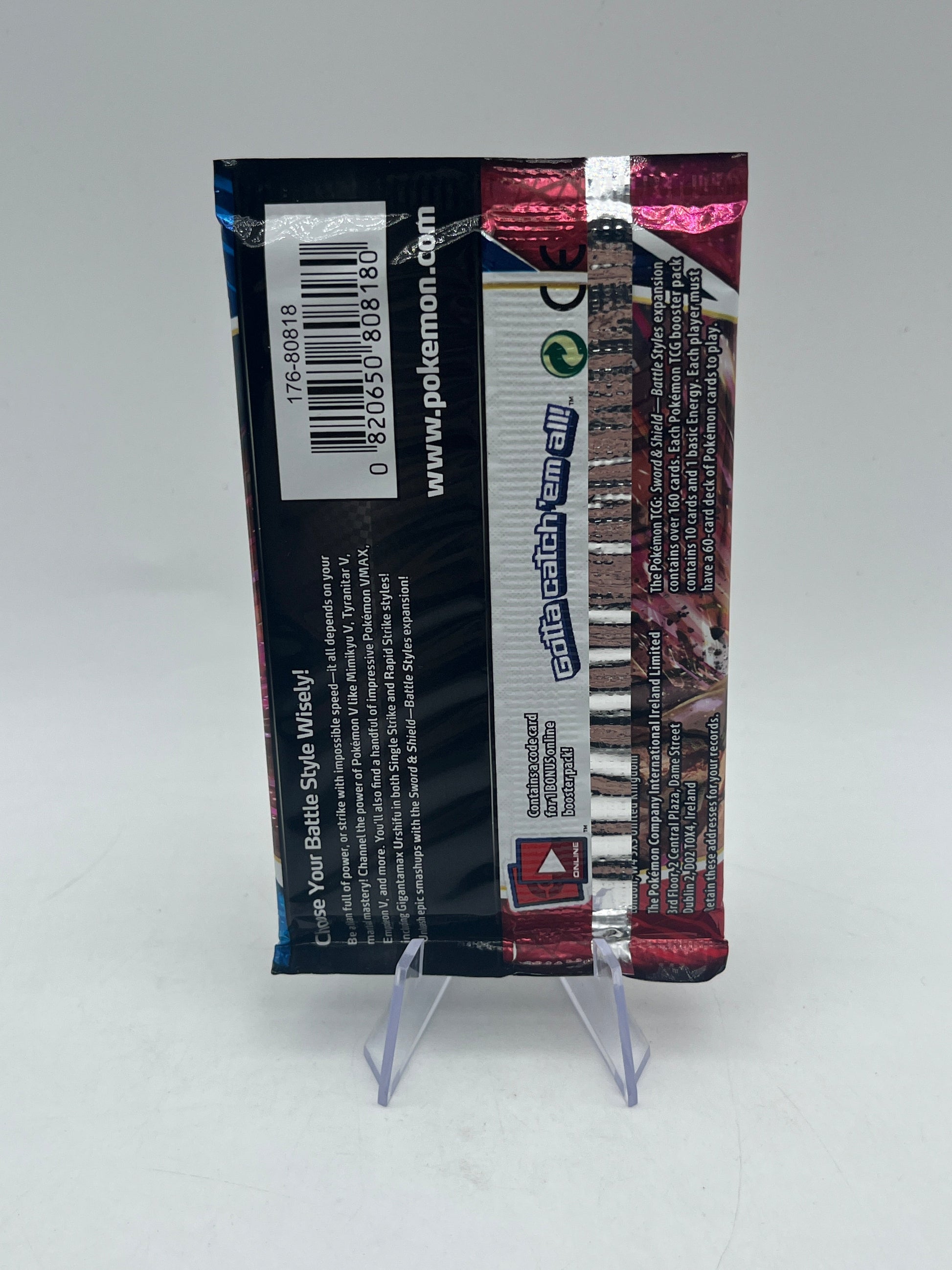 Sword & Shield Battle Styles Complete 4 Pack Art Set - Sealed FRENLY BRICKS - Open 7 Days