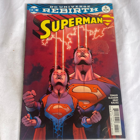 DC Universe Rebirth SUPERMAN #6 Tomasi / Gleeson / Gray / Kalisz FRENLY BRICKS - Open 7 Days