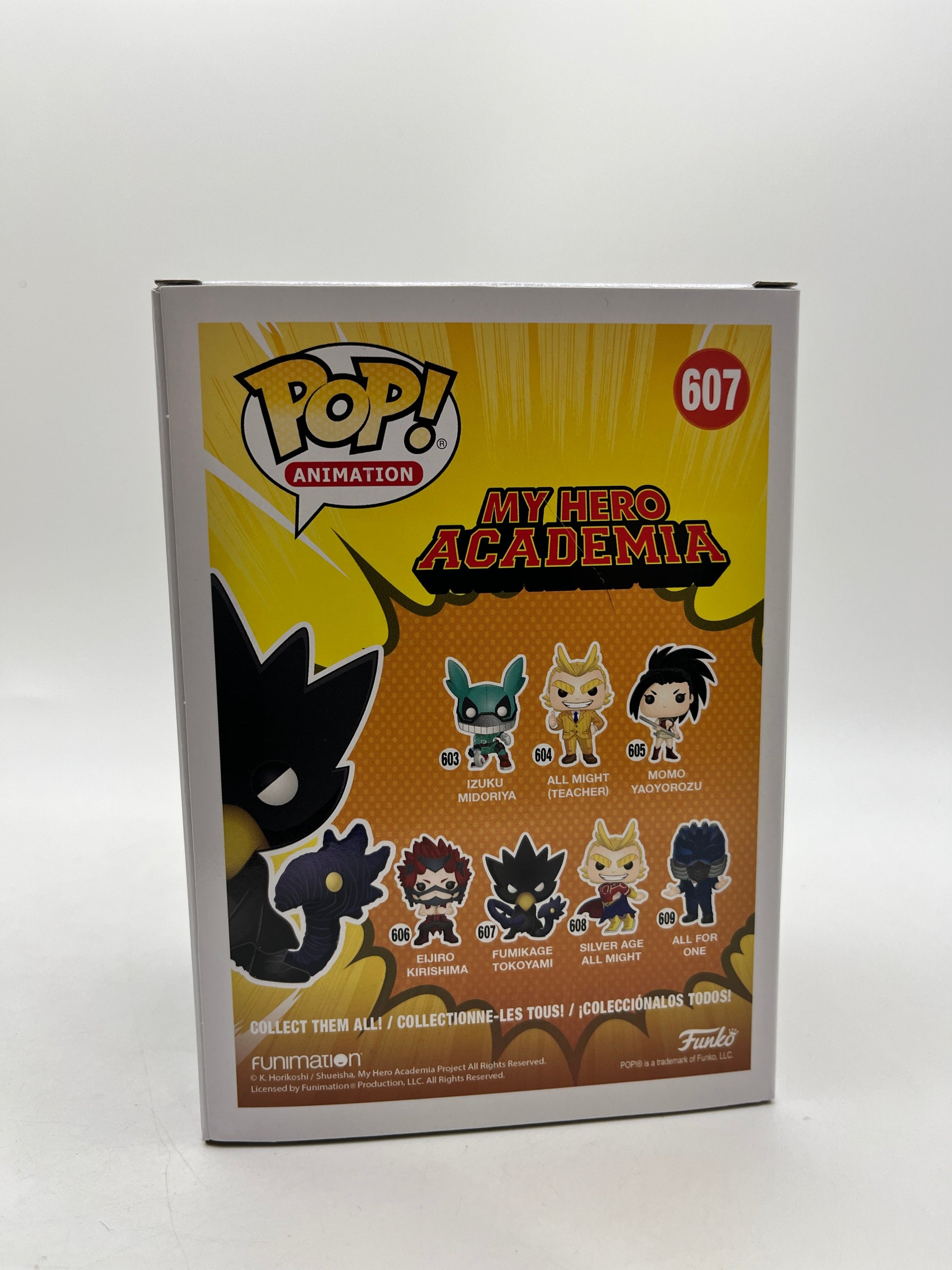 Funko POP! Animation My Hero Academia - Fumikage Tokoyami #607 - Special Edition FRENLY BRICKS - Open 7 Days