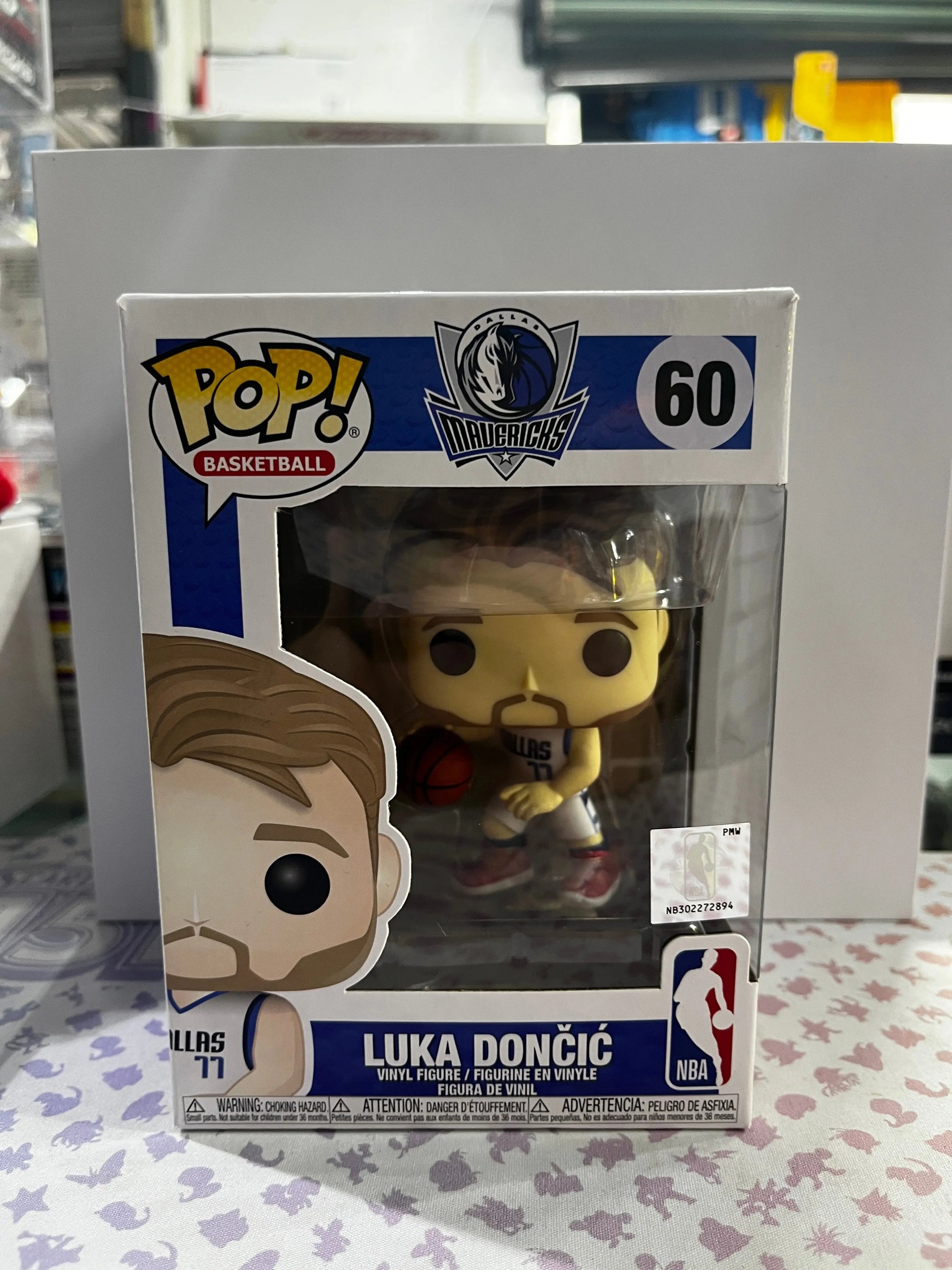 Funko Pop Vinyl Basketball Maverick Luka Dončić #90 FRENLY BRICKS - Open 7 Days