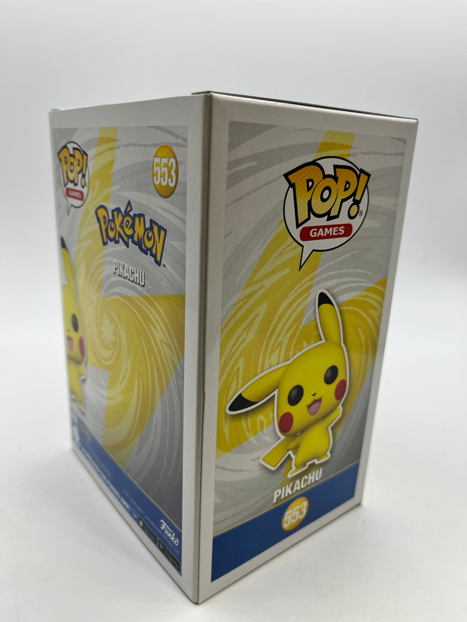 Funko POP! Games Pokémon Pikachu #553 - Flocked - Special Edition FRENLY BRICKS - Open 7 Days