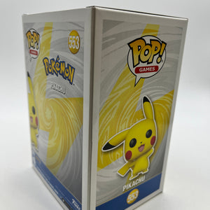 Funko POP! Games Pokémon Pikachu #553 - Flocked - Special Edition FRENLY BRICKS - Open 7 Days