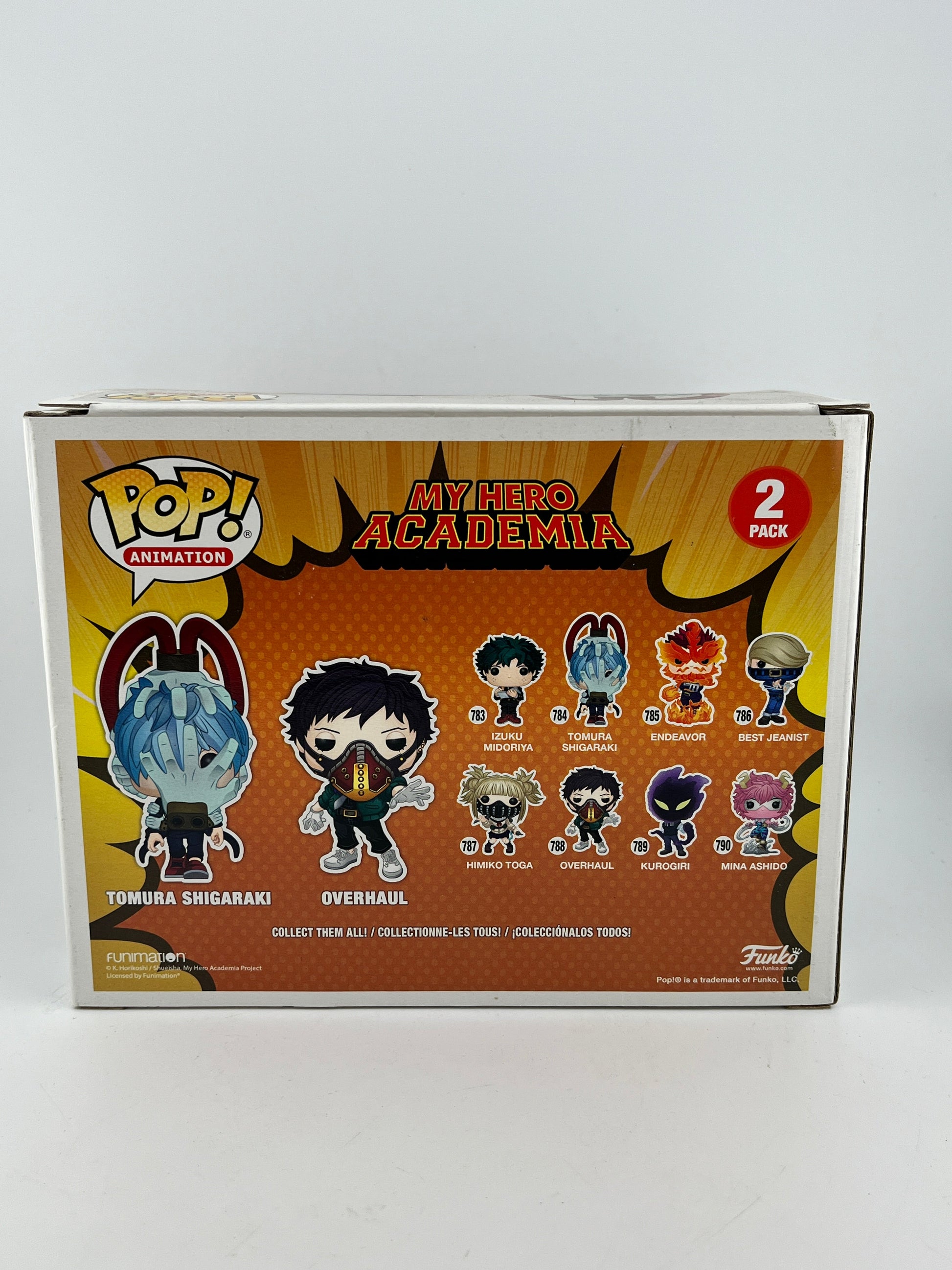 Funko POP! Animation My Hero Academia - Tomura Shigaraki & Overhaul (2 Pack) - Exclusive FRENLY BRICKS - Open 7 Days
