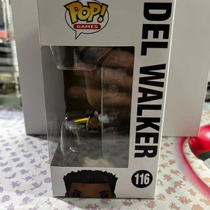 FUNKO POP VINYL DEL WALKER #116 FRENLY BRICKS - Open 7 Days