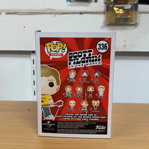 FUNKO POP MOVIES SCOTT PILGRIM #336 SCOTT PILGRIM (PLUMTREE SHIRT) VINYL FRENLY BRICKS - Open 7 Days