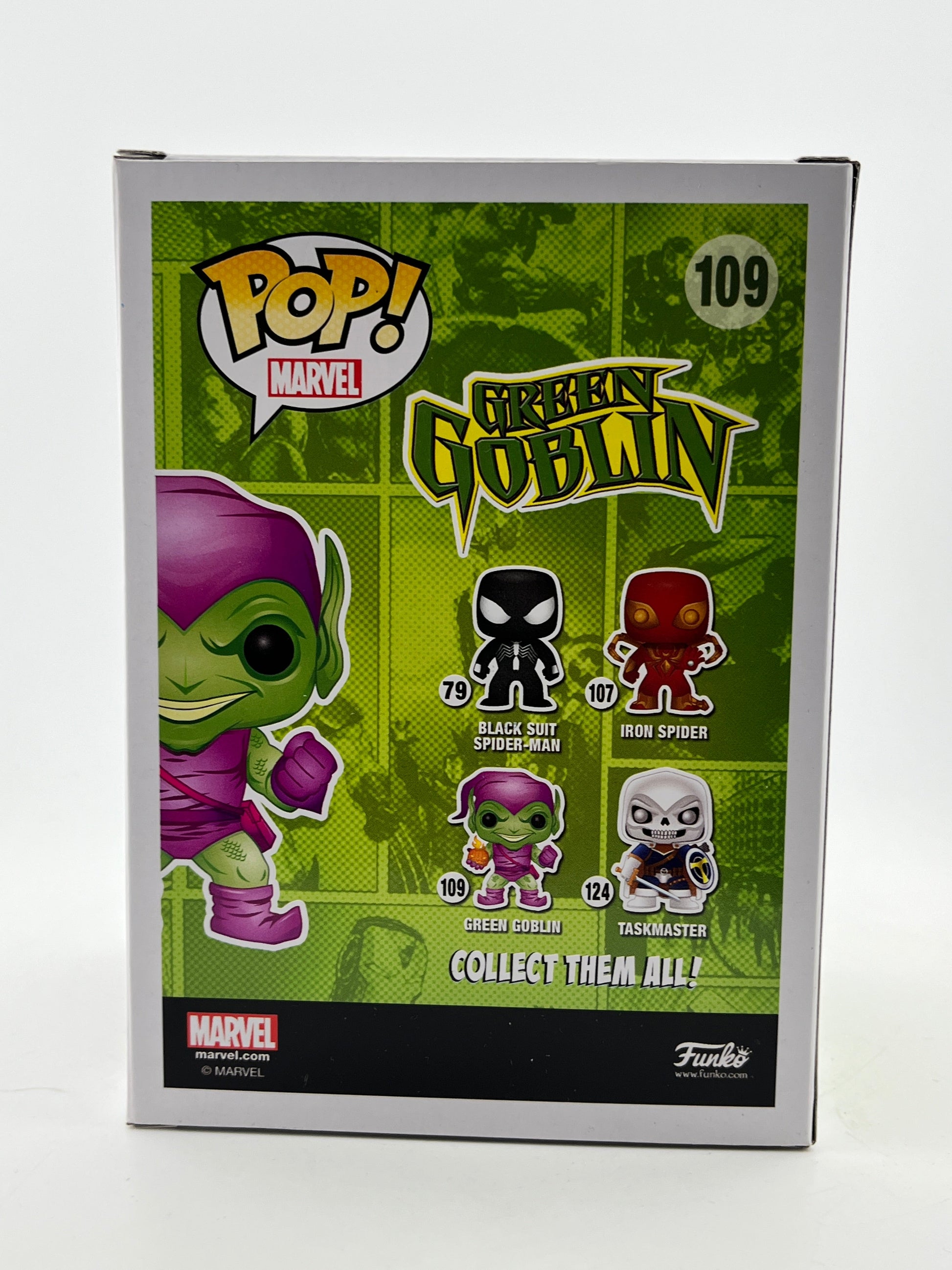 Funko POP! Marvel - Green Goblin #109 - Chase FRENLY BRICKS - Open 7 Days