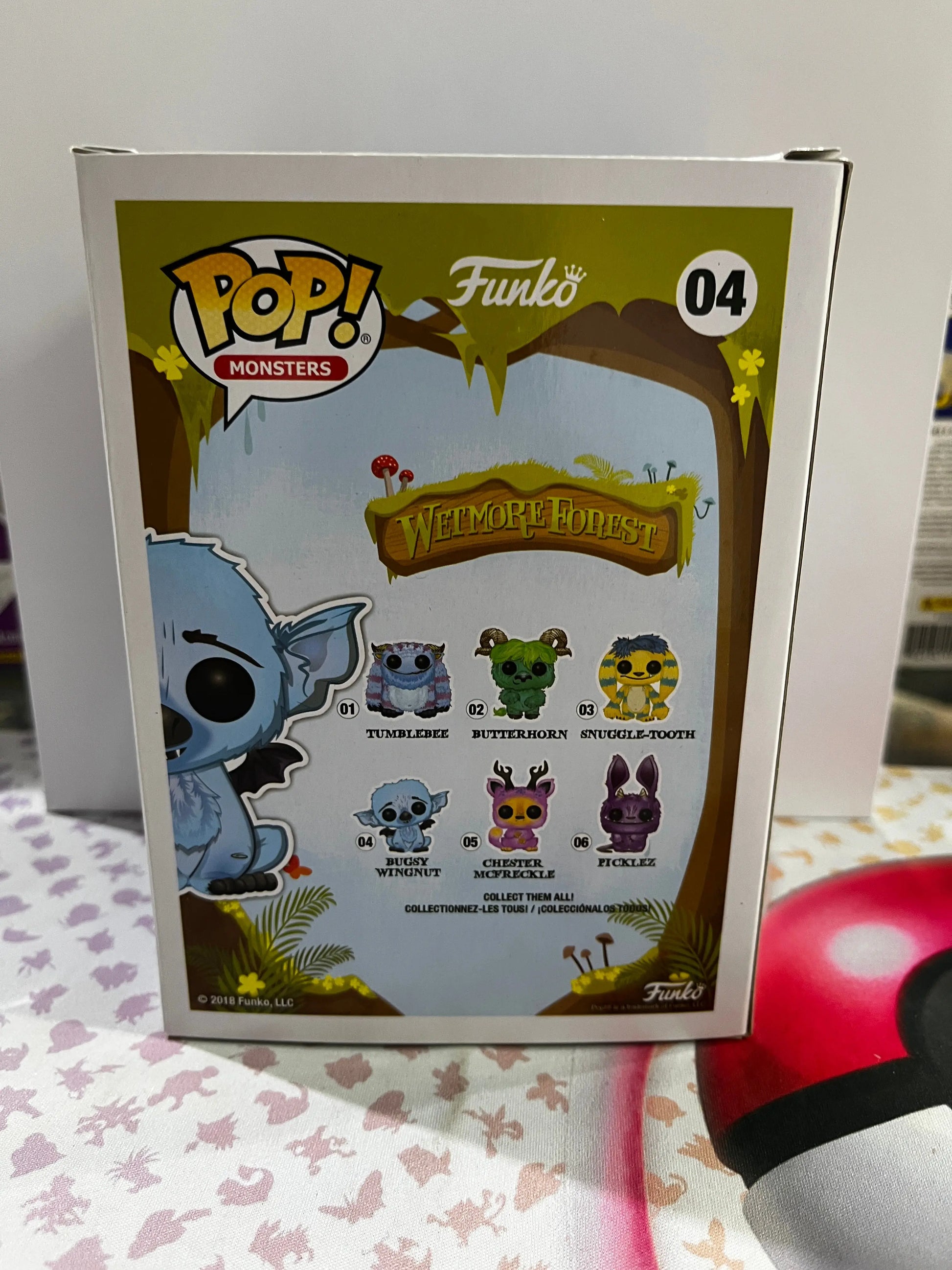 Funko Pop Vinyl Monsters Funko Bugsy WingNut #04 FRENLY BRICKS - Open 7 Days