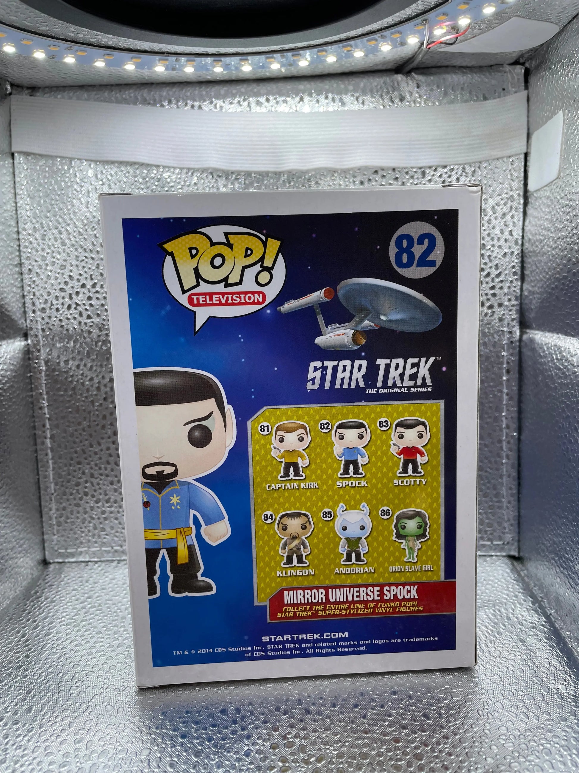 Funko POP! Television Star Trek Spock Mirror Universe #82 Vinyl Figure FRENLY BRICKS - Open 7 Days