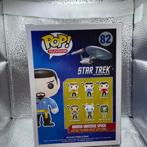 Funko POP! Television Star Trek Spock Mirror Universe #82 Vinyl Figure FRENLY BRICKS - Open 7 Days