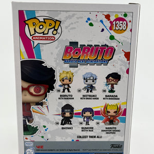 Funko POP! Animation Boruto - Sarada With Sharigan #1358 - Vinyl Collectable FRENLY BRICKS - Open 7 Days