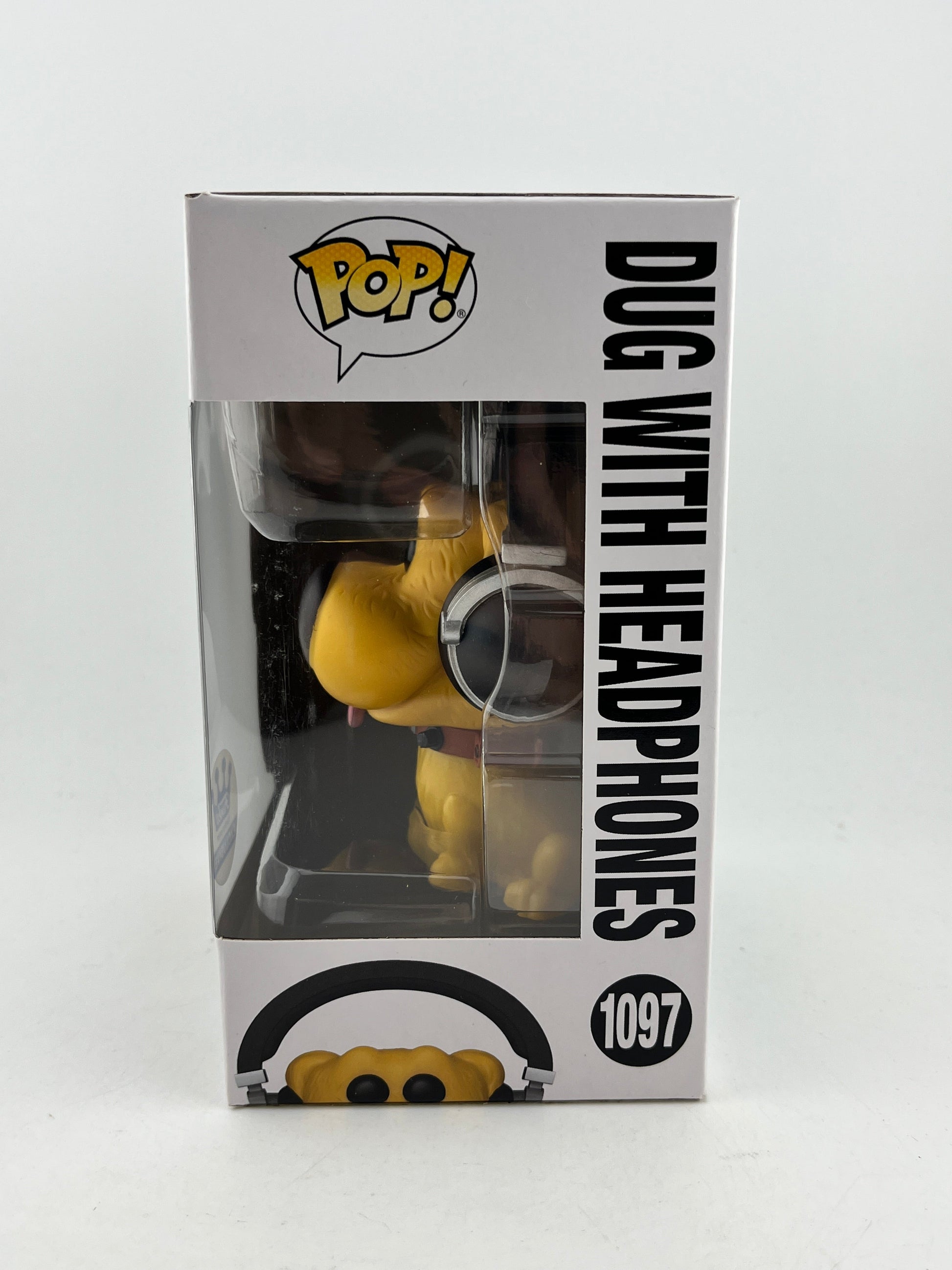 Funko POP! Disney Pixar Dug Days - Dug With Headphones #1097 - Funko Exclusive FRENLY BRICKS - Open 7 Days