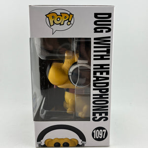 Funko POP! Disney Pixar Dug Days - Dug With Headphones #1097 - Funko Exclusive FRENLY BRICKS - Open 7 Days