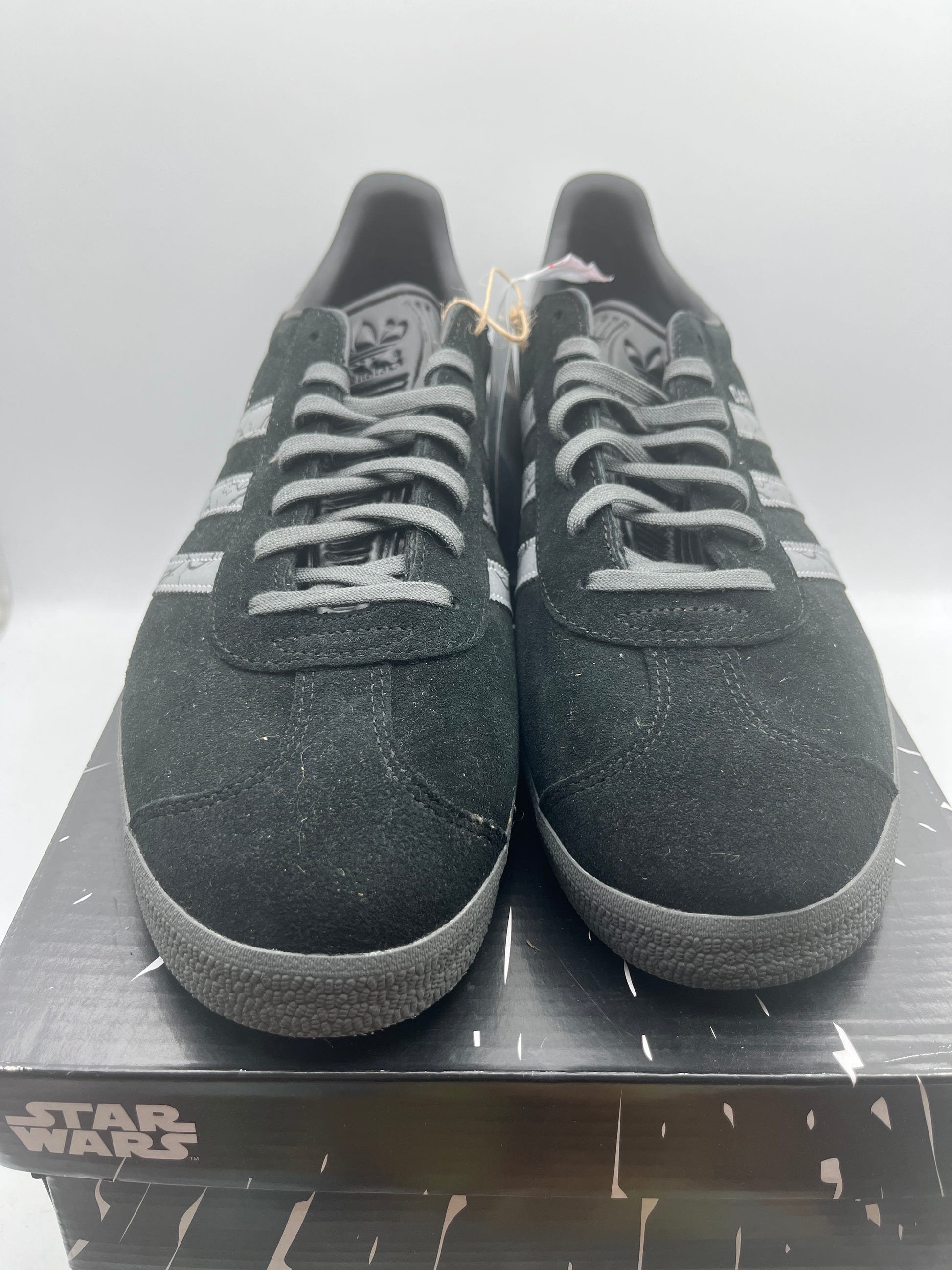 Adidas x Star Wars: Limited Edition Dark Saber Gazelle shoes (Size US 12) image 2