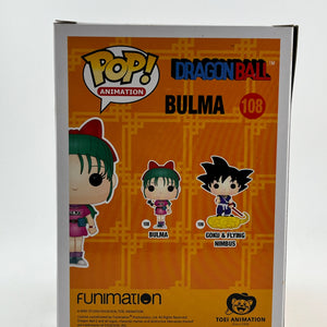 Funko POP! Animation DragonBall  - Bulma #108 - Vinyl Collectable FRENLY BRICKS - Open 7 Days