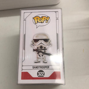 Star Wars Funko Pop! - Sandtrooper #322 - 2019 NYCC Exclusive FRENLY BRICKS - Open 7 Days