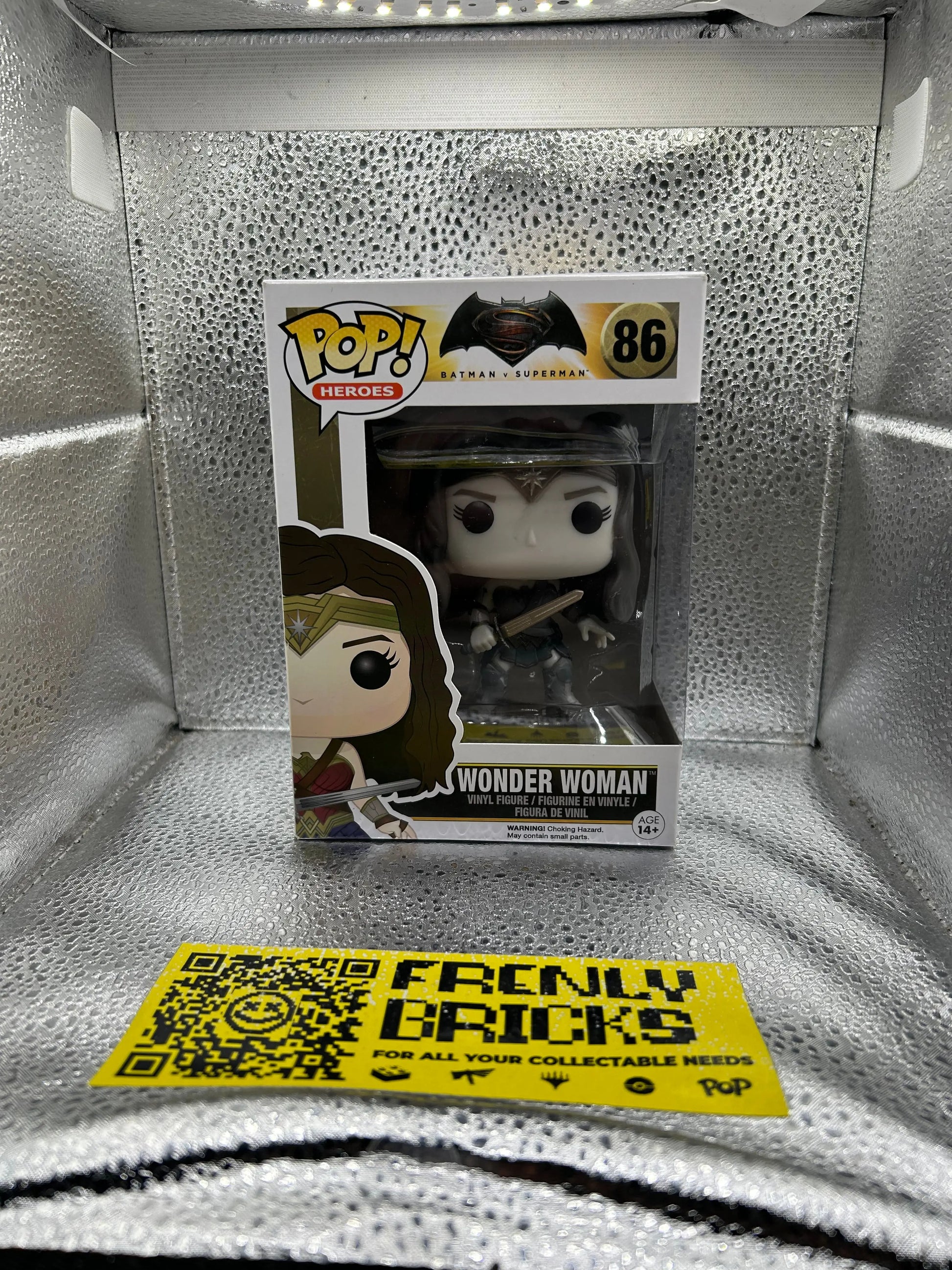 POP! BATMAN V SUPERMAN WONDER WOMAN #86 FRENLY BRICKS - Open 7 Days