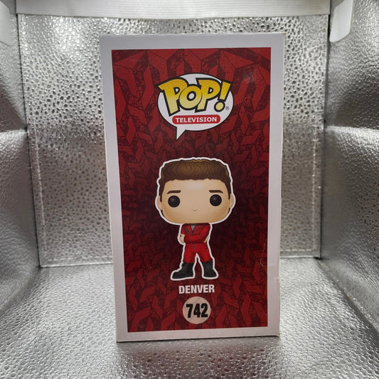 Funko Pop! Television La Casa De Papel (Money Heist) Denver #742 Vinyl Figure DAMAGED FRENLY BRICKS - Open 7 Days