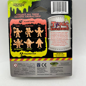 Super 7 Toxic Crusaders 4.5cm Dr. Killemoff & Psycho + 1 Secret Figure - Sealed FRENLY BRICKS - Open 7 Days