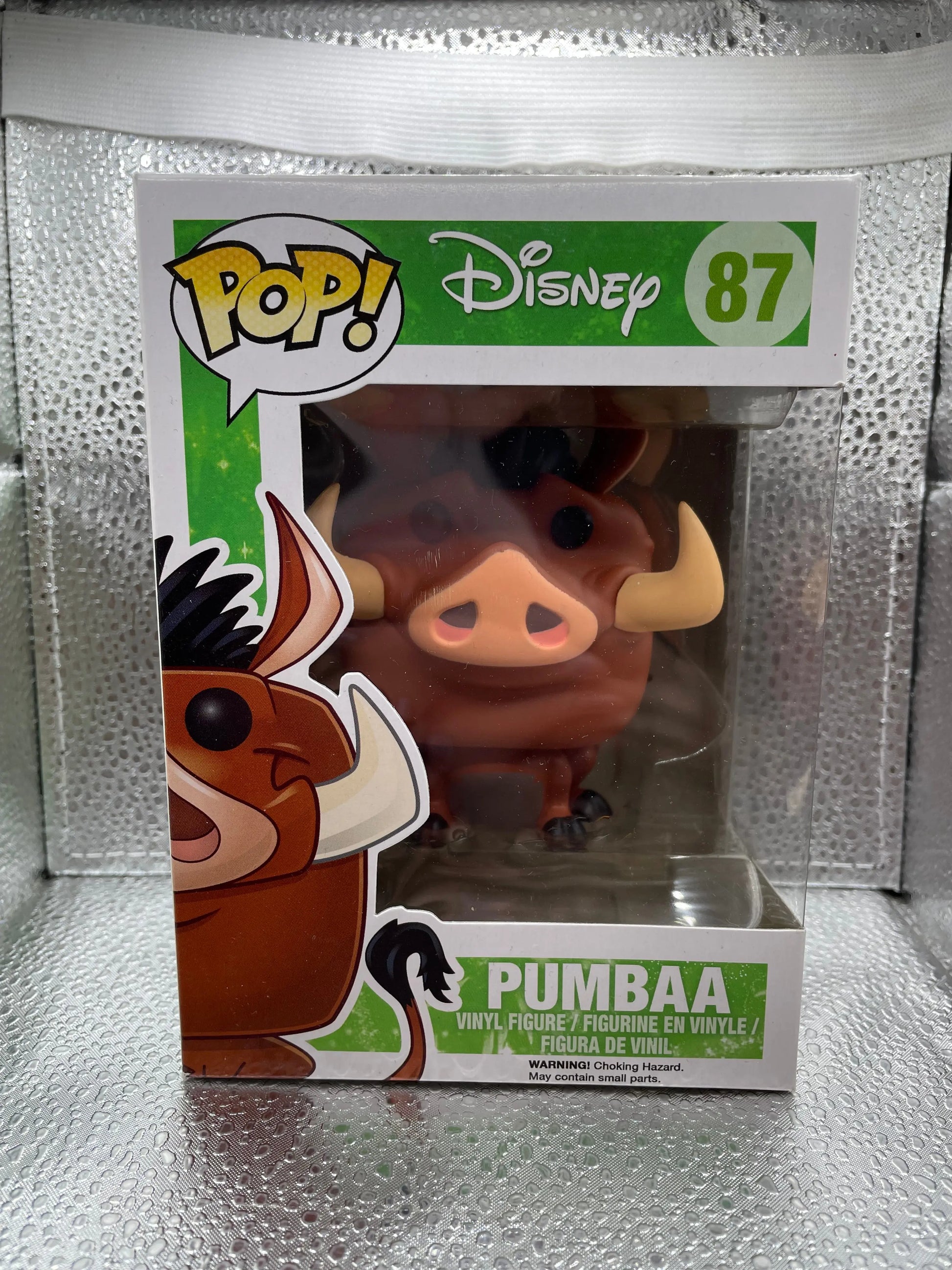 Funko POP! Disney The Lion King Pumbaa #87 Vinyl Figure DAMAGED BOX SEE PICS FRENLY BRICKS - Open 7 Days