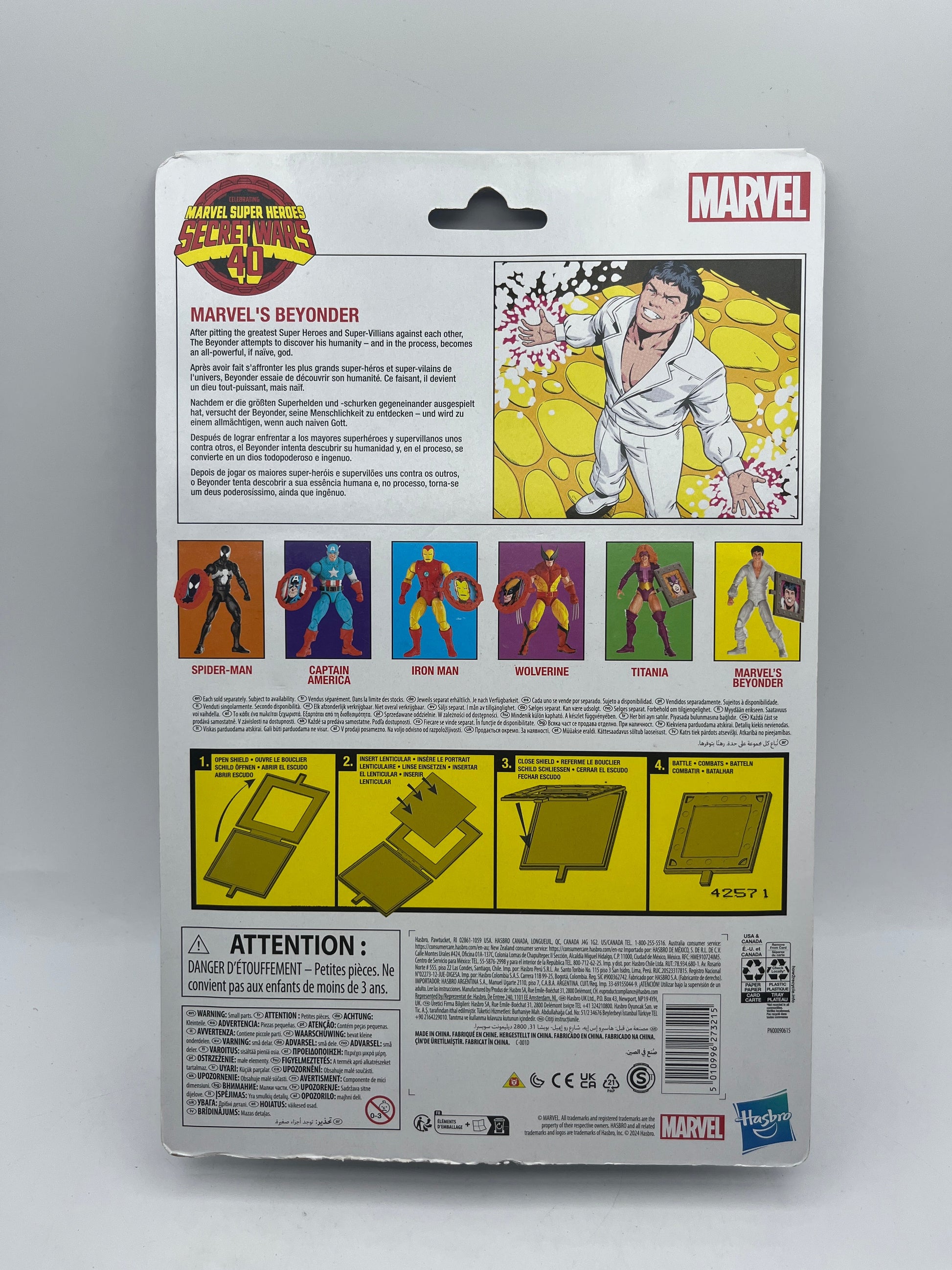 Secret Wars Marvel Legends BEYONDER 6-Inch Action Figure by Hasbro FRENLY BRICKS - Open 7 Days