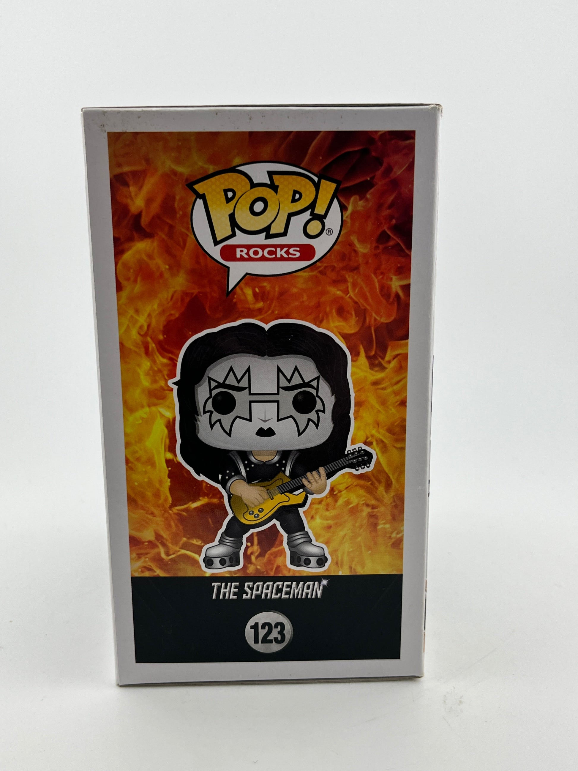 Funko POP! Rocks Kiss - The spaceman #123 - Glow In The Dark - Vinyl Collectable FRENLY BRICKS - Open 7 Days