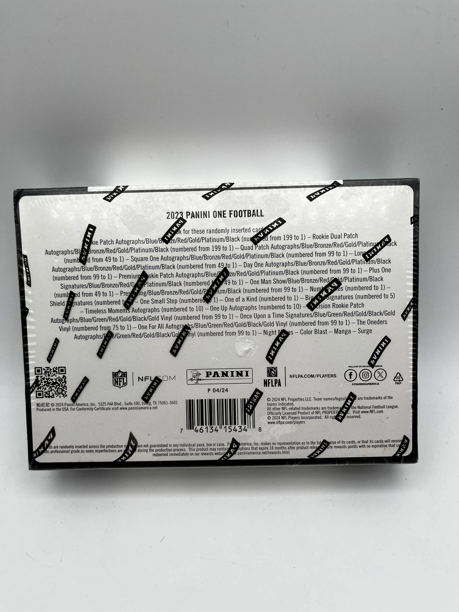 Panini one 2022 NFL Trading Cards find 1 On-Card Autograph FRENLY BRICKS - Open 7 Days