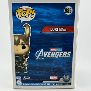Funko POP! Marvel Avengers - Loki With Scepter #985 - Glow Special Edition FRENLY BRICKS - Open 7 Days