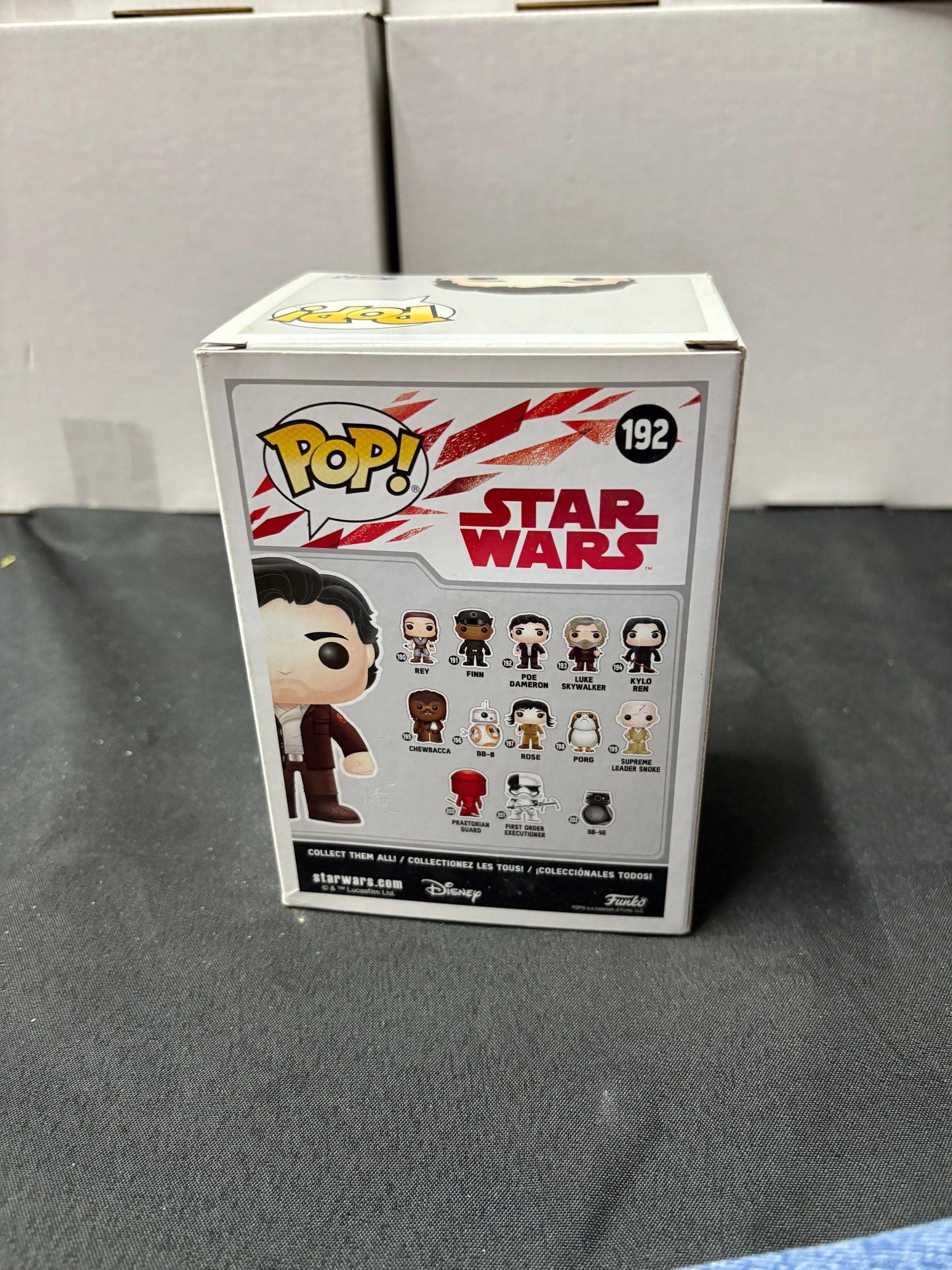 FUNKO Pop Vinyl Poe Dameron #192 FRENLY BRICKS - Open 7 Days