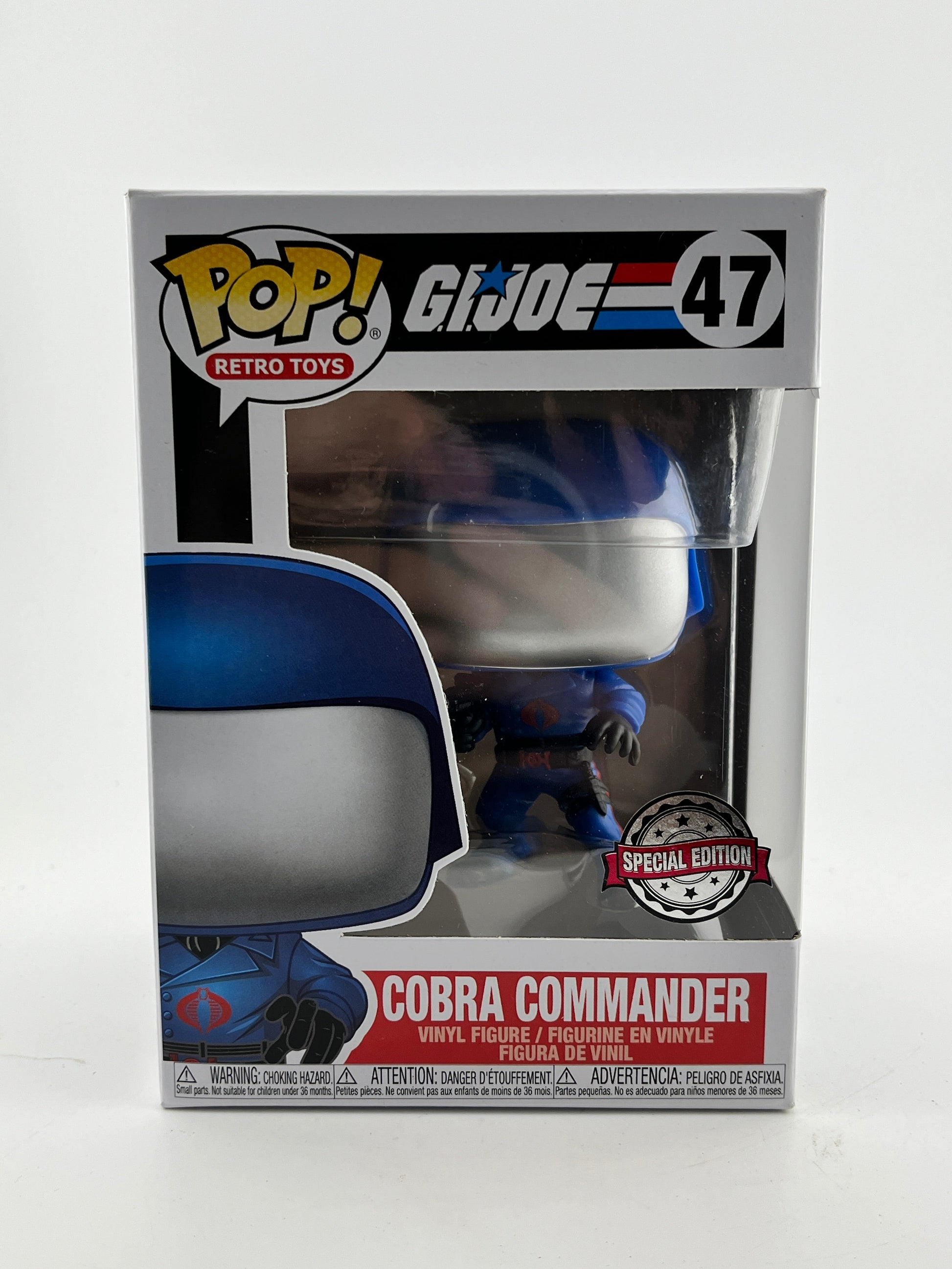 Funko POP! Retro Toys G.I.Joe - Cobra Commander #47 - Special Edition FRENLY BRICKS - Open 7 Days