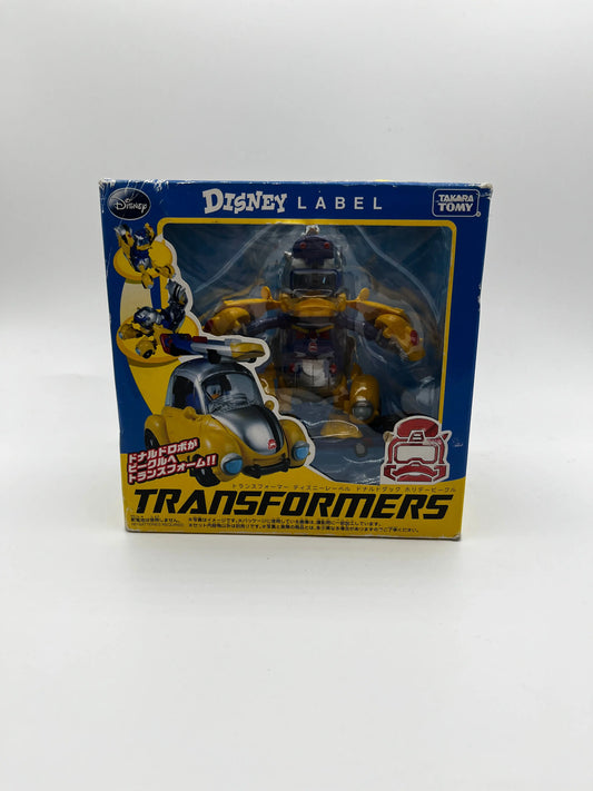 Transformers Disney Label Donald Duck Holiday Vehicle Figure Takara Tomy Japan FRENLY BRICKS - Open 7 Days
