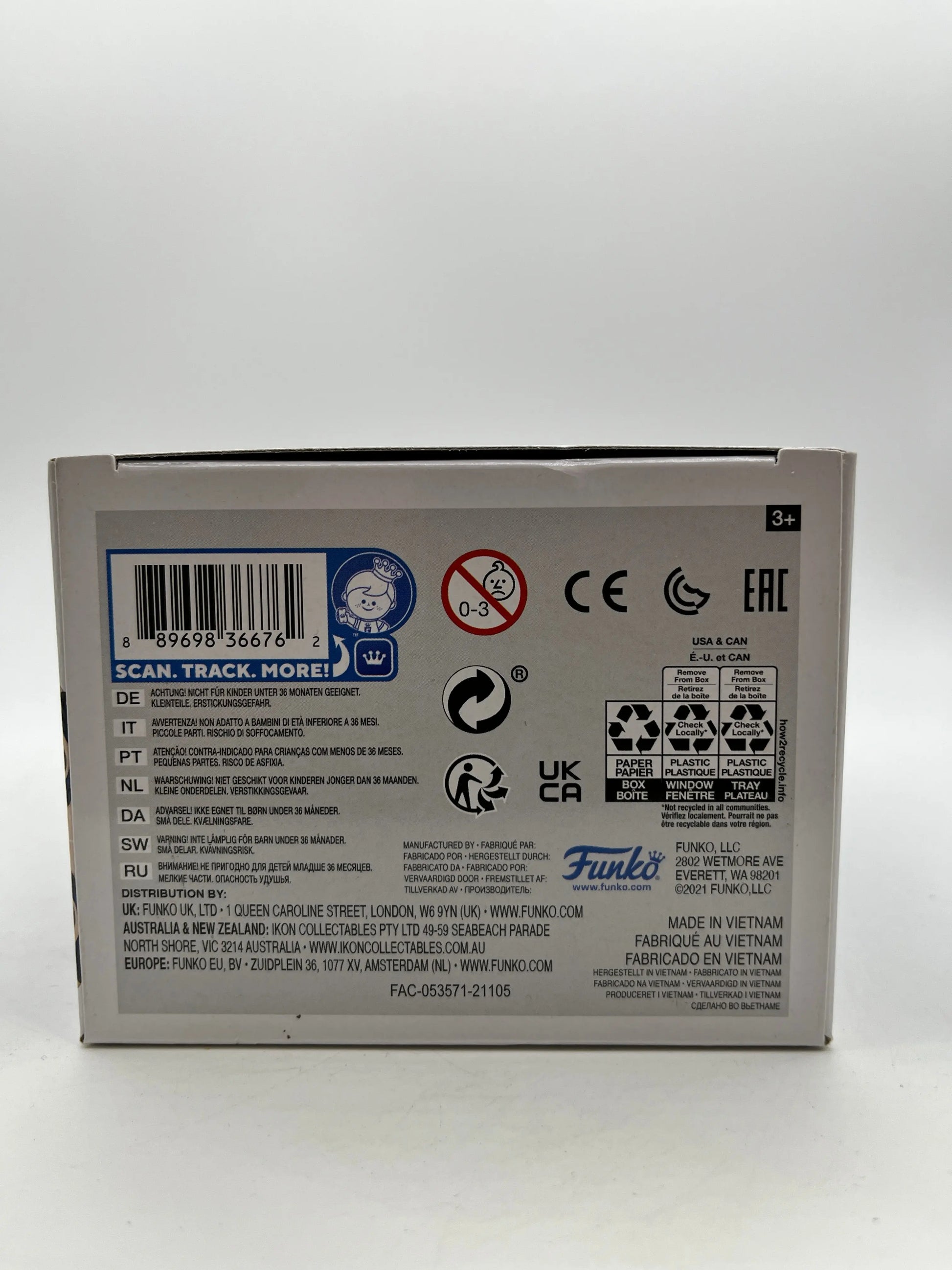 Funko POP! Marvel Avengers Captain America #464 - Special Edition FRENLY BRICKS - Open 7 Days