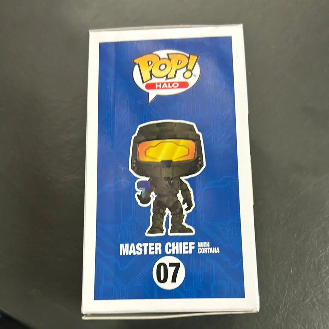 Halo - Master Chief with Cortana Pop! Vinyl Figure Funko #07 FRENLY BRICKS - Open 7 Days