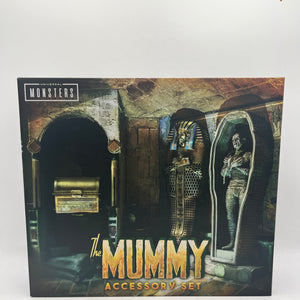 Neca The Mummy Coffin Figure & Chest Universal Monsters Accessory Toy Set - Sealed FRENLY BRICKS - Open 7 Days