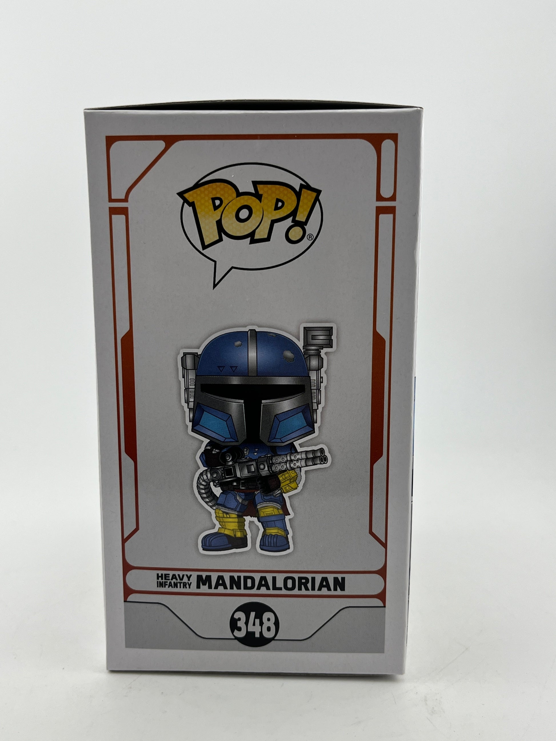 Funko POP! The Mandalorin- Heavy Infantry: Mandalorin #348 - Vinyl Collectable FRENLY BRICKS - Open 7 Days