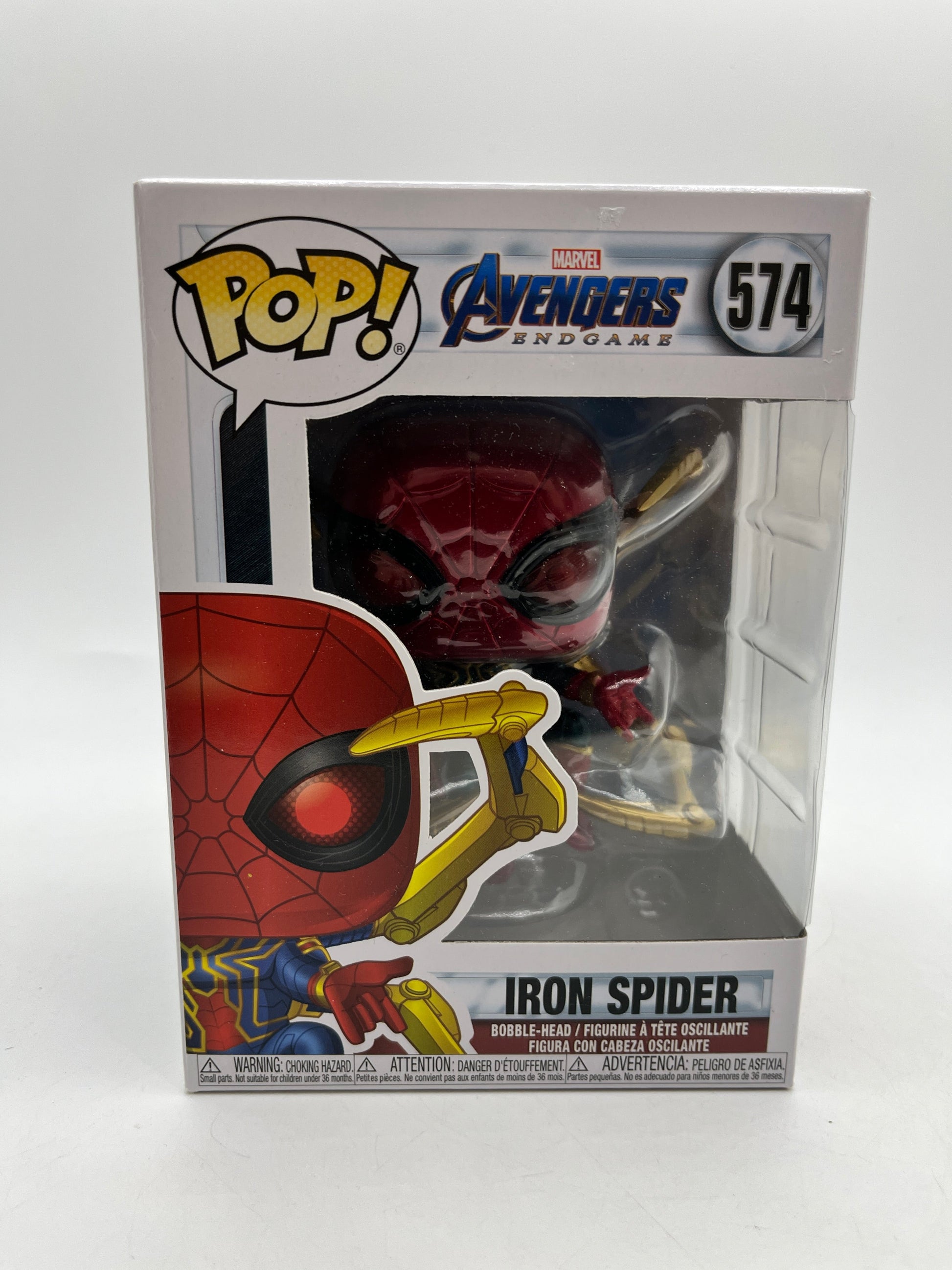 Funko POP! Marvel Avengers Endgame Iron Spider #574 - Vinyl Collectable FRENLY BRICKS - Open 7 Days