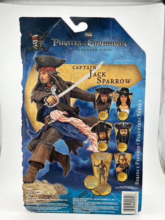 Disney Pirates of the Caribbean - Captain Jack Sparrow Figure -  Stranger Tides FRENLY BRICKS - Open 7 Days