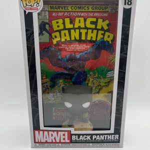 Funko Pop! Comic Book Cover with Case Marvel Black Panther 18 +combinedshipping FRENLY BRICKS - Open 7 Days