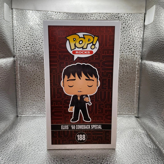 Elvis Presley 68 Comeback Special Diamond Glitter Funko Pop! Vinyl FRENLY BRICKS - Open 7 Days